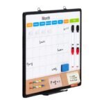 VEVOR A210-1824CPW Cork Board for Walls, Double-Sided Cork 24" x 18" Bulletin Board Vision Board, Push Pin Board with Framed for Office Home and School - Image 2