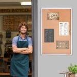 VEVOR CCB-2436 36"x24" Enclosed Cork Board with Aluminum Frame – Lockable Bulletin Board with Acrylic Door & 2 Keys – Weather-Resistant Wall Display Case for School, Home, Office - Image 6