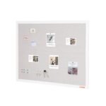 VEVOR MPL-4836 48"x36" White Cork Board with Linen Surface Wall-Mounted Bulletin Board - Image 4