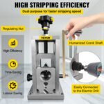 VEVOR Wire Stripping Machine, 0.06-1.57 inches - Image 9