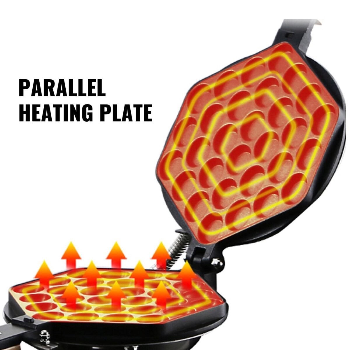 VEVOR Commercial Bubble Waffle Maker, 1400W Egg Bubble Puff - Image 11