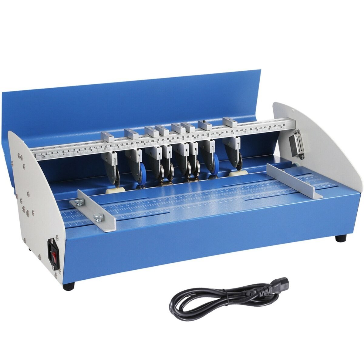 VEVOR Electric Creasing Machine 21 Inch Paper Creasing Scoring Machine 3 in 1 Creasing Machine with Heavy Duty Metal Present Multi-function - Image 1
