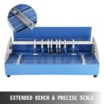 VEVOR Electric Creasing Machine 21 Inch Paper Creasing Scoring Machine 3 in 1 Creasing Machine with Heavy Duty Metal Present Multi-function - Image 9