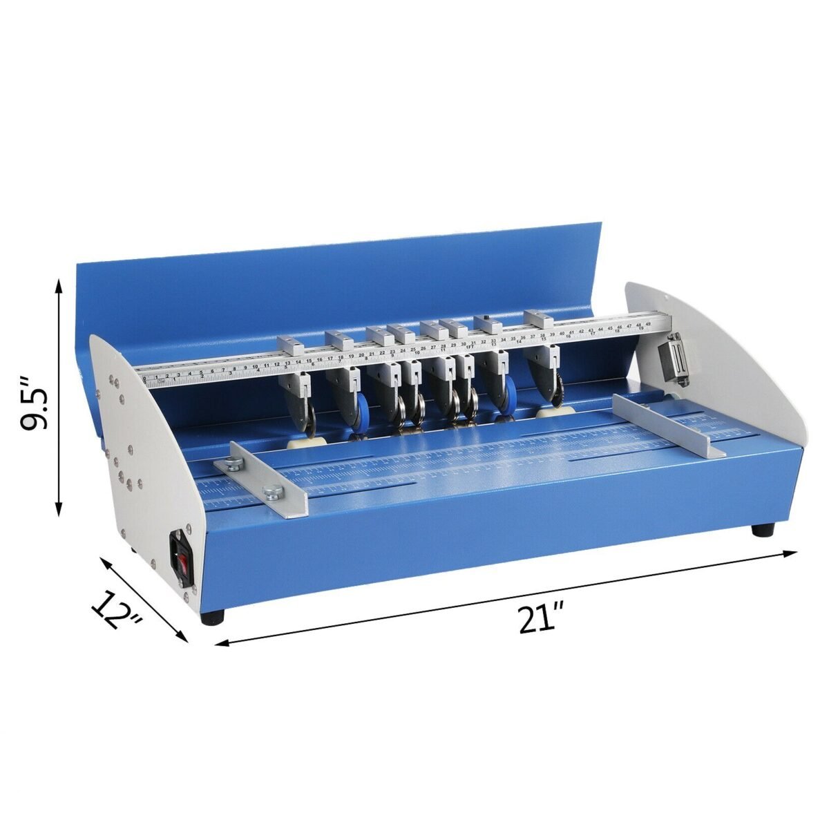 VEVOR Electric Creasing Machine 21 Inch Paper Creasing Scoring Machine 3 in 1 Creasing Machine with Heavy Duty Metal Present Multi-function - Image 6