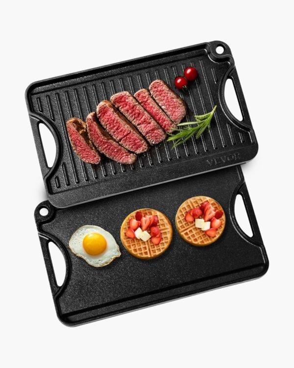 VEVOR GP14x8.5 14x8.5 inch Reversible Grill Griddle