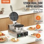 VEVOR HT-1 Commercial Waffle Maker - Image 12