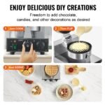 VEVOR HT-1 Commercial Waffle Maker - Image 8