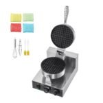 VEVOR HT-1 Commercial Waffle Maker - Image 5