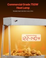 VEVOR E861 Commercial Food Heat Lamp 750W - Image 10