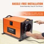 VEVOR OL100-BD066D 190 Pints Commercial Dehumidifier - Image 6