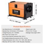 VEVOR OL100-BD066D 190 Pints Commercial Dehumidifier - Image 4