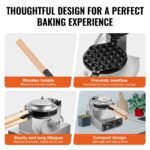 VEVOR SC-X30 Commercial Bubble Waffle Maker - Image 9
