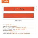 VEVOR DHB-55-KT-10 55 Gallon Metal Drum Heater 1200 Watt - Image 7