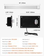 VEVOR 2112-UV36 HVAC Air Purifier Whole House 36W 16inch - Image 7