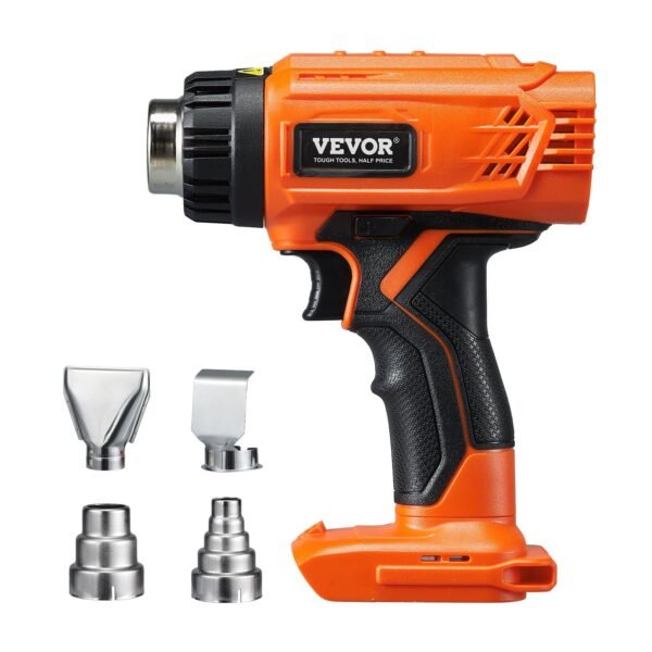 VEVOR R005A Cordless Heat Gun Hot Air Gun with LED