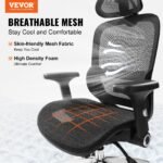 VEVOR W-235AC Ergonomic Office Chair - Image 12