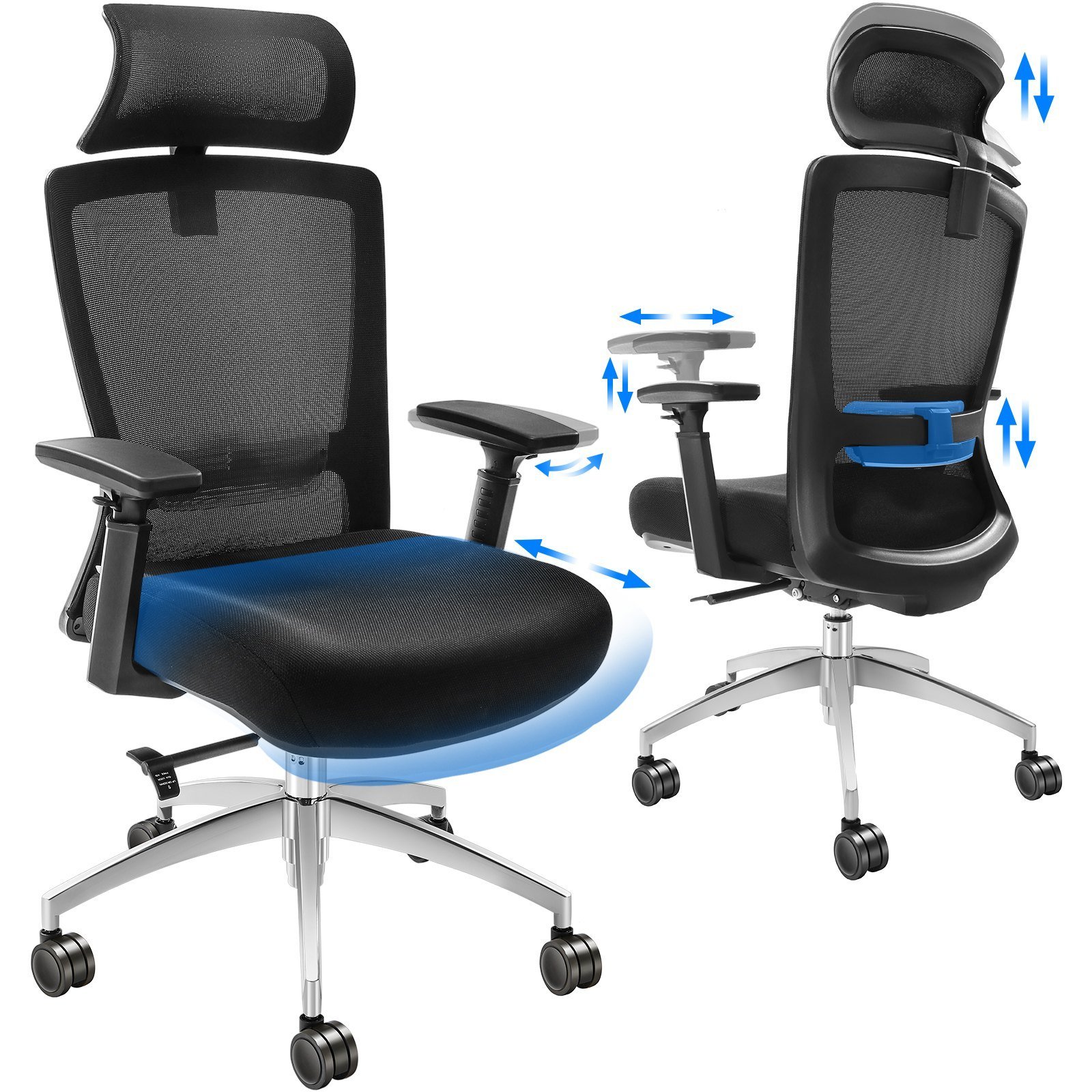 us_XZKBYZWHGK00B6GA8V0_original_img-v3_office-chair-m100-1.2.jpg VEVOR W-202AC Ergonomic Office Chair with Slide Seat - Image 1
