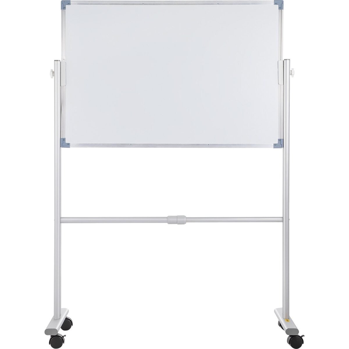VEVOR YDMB36X24 Mobile Magnetic Whiteboard, 36 x 24 Inch, Double Sided, 360 Degree Reversible Rolling Dry Erase Board, Height Adjustable with Aluminum Frame and Lockable Swivel Wheels, for Office School Home etc. - Image 12