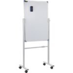 VEVOR YDMB36X24 Mobile Magnetic Whiteboard, 36 x 24 Inch, Double Sided, 360 Degree Reversible Rolling Dry Erase Board, Height Adjustable with Aluminum Frame and Lockable Swivel Wheels, for Office School Home etc. - Image 13