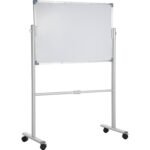 VEVOR YDMB36X24 Mobile Magnetic Whiteboard, 36 x 24 Inch, Double Sided, 360 Degree Reversible Rolling Dry Erase Board, Height Adjustable with Aluminum Frame and Lockable Swivel Wheels, for Office School Home etc. - Image 10