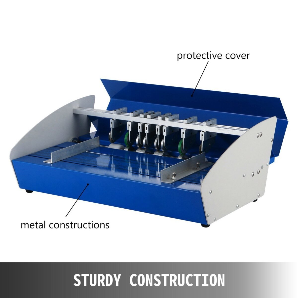 VEVOR Electric Creasing Machine 18 Inch 460mm Paper Creasing Scoring Machine 3 in 1 Creasing Machine with Heavy Duty Metal Present Multi-function - Image 11