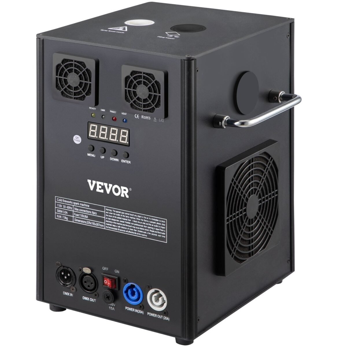 VEVOR VV-CSM-500 700W 2pcs Large Stage Equipment Special Effect Machine - Image 4