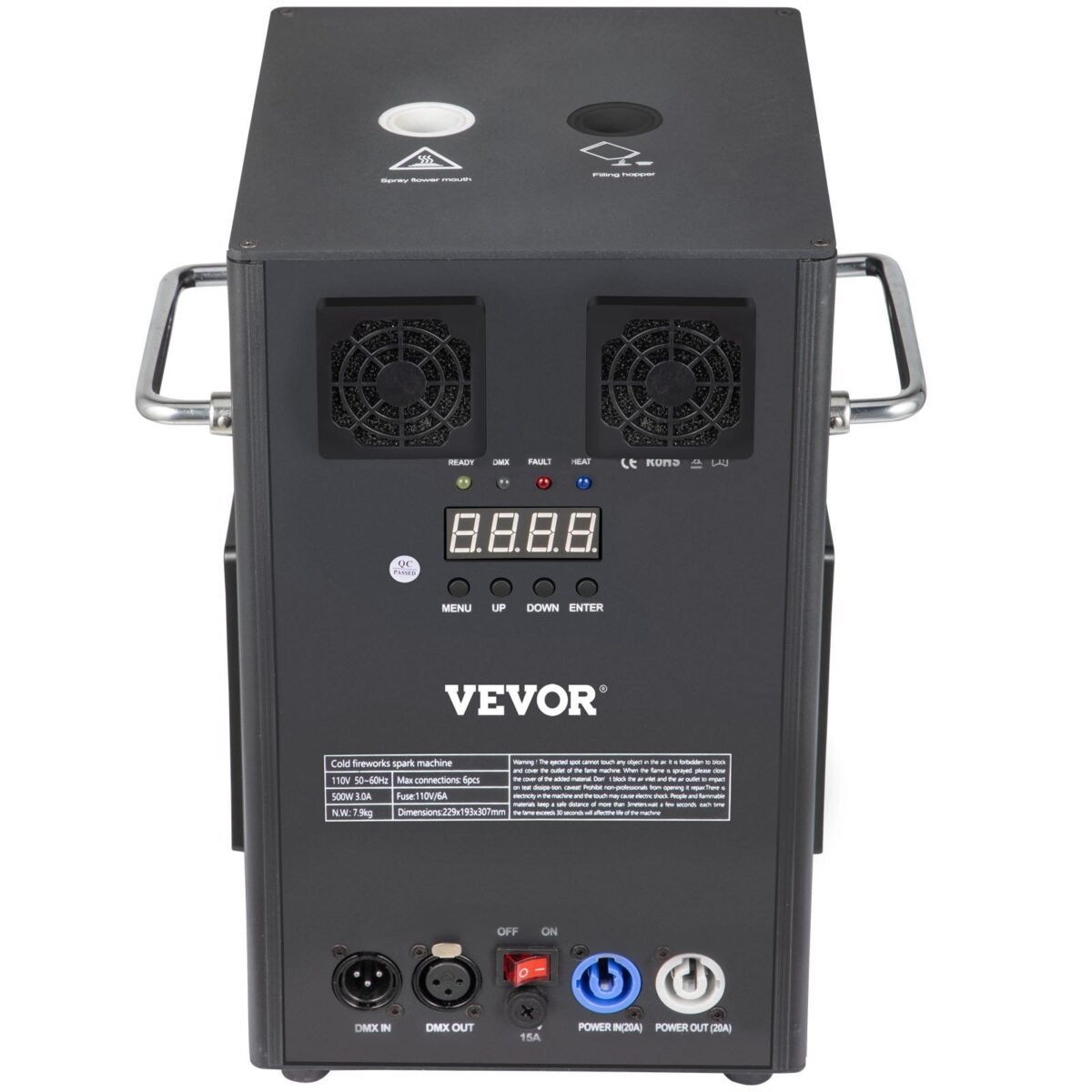 VEVOR VV-CSM-500 700W 2pcs Large Stage Equipment Special Effect Machine - Image 5