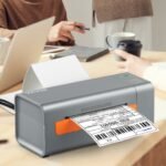 VEVOR Bluetooth Thermal Label Printer, Wireless Shipping Label Printer w/Automatic Label Recognition,Thermal Printer Supports Shipping, Barcode, Household Labels and More - Image 6