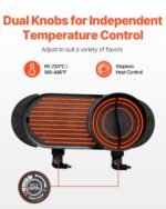 VEVOR YS-604 Hot Pot with Grill 2200W 2-in-1 - Image 10