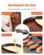 VEVOR YS-604 Hot Pot with Grill 2200W 2-in-1 - Image 8