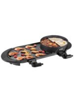 VEVOR YS-604 Hot Pot with Grill 2200W 2-in-1