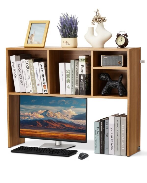 VEVOR KLBS-01 Desktop Bookshelf Black Desktop Storage Organizer