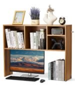 VEVOR KLBS-03 Desktop Bookshelf Wood Desktop Storage Organizer