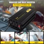 VEVOR GYM-1250W Power Inverter, 1250W - Image 12