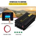 VEVOR GYM-1250W Power Inverter, 1250W - Image 9