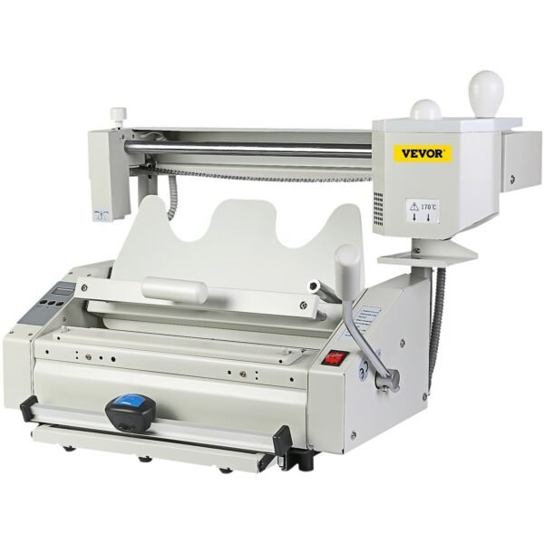 VEVOR 110V A4 Wireless Glue Book Binding Machine A4 Manual Hot Glue Book Binder 110V with Milling Spine Rougher Binding Machine