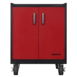 Stack-On GCB-2SF-BR Base Cabinet with 2 Shelves - Red - Image 6