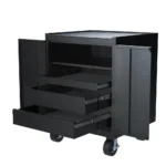 Stack-On GCB-3DR-BB Base Cabinet with 3 Drawers and 1 Shelf - Black - Image 7