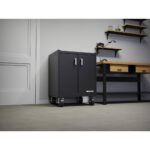 Stack-On GCB-3DR-BB Base Cabinet with 3 Drawers and 1 Shelf - Black - Image 6