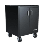 Stack-On GCB-3DR-BB Base Cabinet with 3 Drawers and 1 Shelf - Black