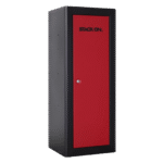 Stack-On GCL-2SF-BR Locking Floor Cabinet - Red