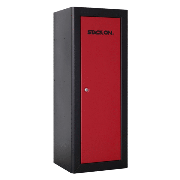 Stack-On GCL-2SF-BR Locking Floor Cabinet - Red