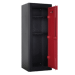 Stack-On GCL-2SF-BR Locking Floor Cabinet - Red - Image 7