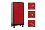 Stack-On GCTL-4SF-BR Tall Storage Locker with 4 shelves - Image 2