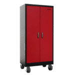 Stack-On GCTL-4SF-BR Tall Storage Locker with 4 shelves