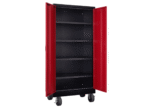 Stack-On GCTL-4SF-BR Tall Storage Locker with 4 shelves - Image 8