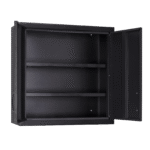 Stack-On GCW-2SF-BB 2-Door Wall Cabinet - Black - Image 9