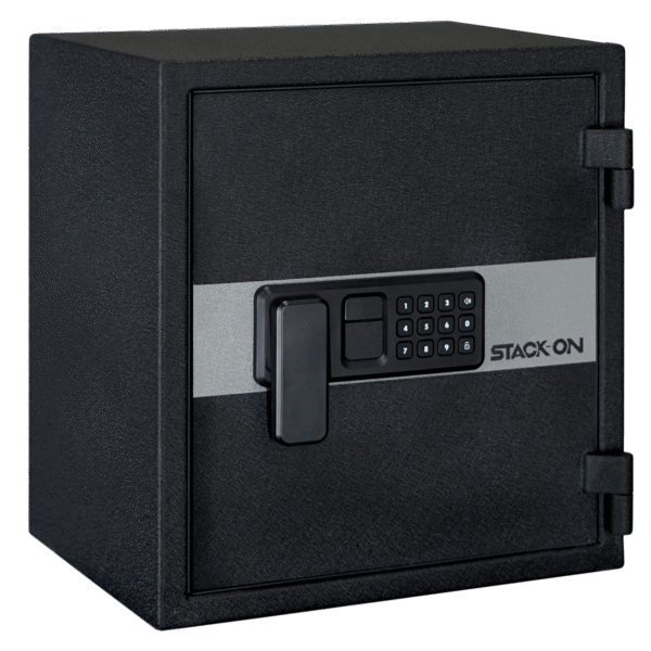 Stack-On PFWS-120-B-D-E Personal Fire-resistant and Water-resistant Safe – Medium