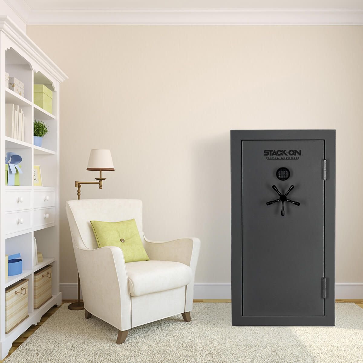 Stack-On TD18-40-GP-E-S Total Defense 40 Gun Safe - Image 3