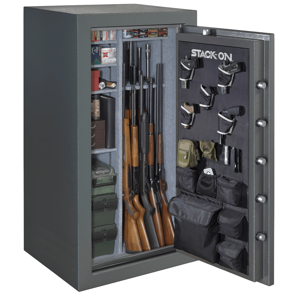 Stack-On TD18-40-GP-E-S Total Defense 40 Gun Safe - Image 6